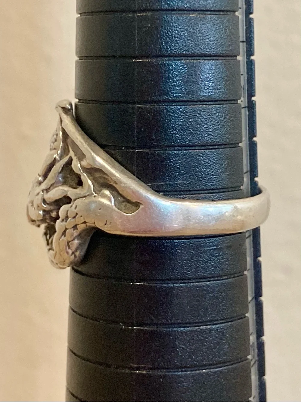 Peter Stone PSCL Sterling Silver 925 Fantasy Dragon Ring Sz 12.5
